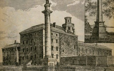 Monument des Braves, monument Wolfe et monument Wolfe et Montcalm (Montréal, 1880)