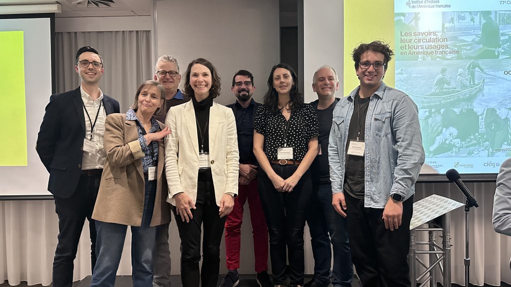 Comité organisateur du 77e Congrès de l’IHAF (Joliette/UQTR, octobre 2025).
